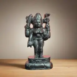 Maa Bimala Murti in Black Stone – Hand-Carved Divine Idol
