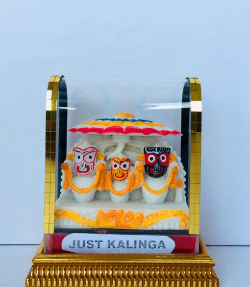 Best Car Dashboard idols: Jagannath Mahaprabhu Glass framed Set 12 cm | Justkalinga.com.