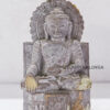 SHRI BUDHA (PINK STONE) HEIGHT-04 INCH | Justkalinga.com.