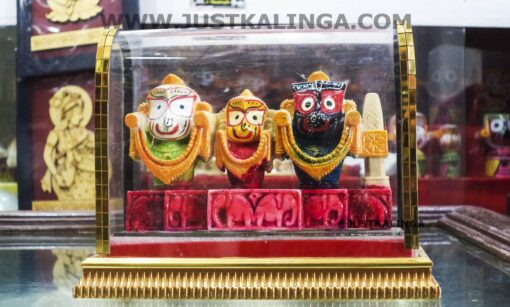 Jagannath Mahaprabhu With (Ratna Singhashan) Glass frame For Home & Office . | Justkalinga.com.
