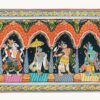 10 DIVINE EXPRESSION OF LORD VISHNU Hand made Resam art (200 years art ) | Justkalinga.com.