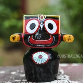 LORD JAGANNATAH KALESWAR MAHAPRABHU (BLACK) 04 INCH | Justkalinga.com.