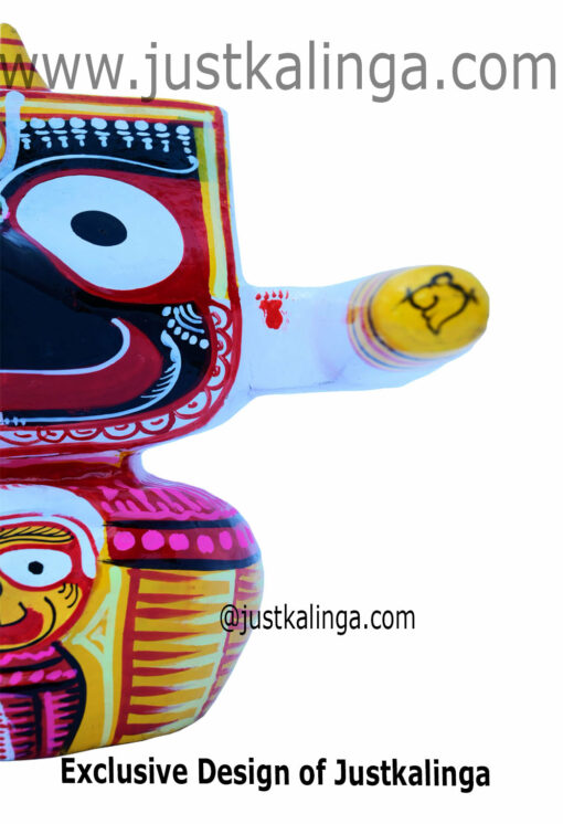 Lord Jagannath Kundalini Instant Spiritual Tool Pure Neem Woden Murti Height 25 CM | Justkalinga.com.