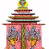 The complete temple of lord Jagannath pure wooden & divine neem wooden murti | Justkalinga.com.