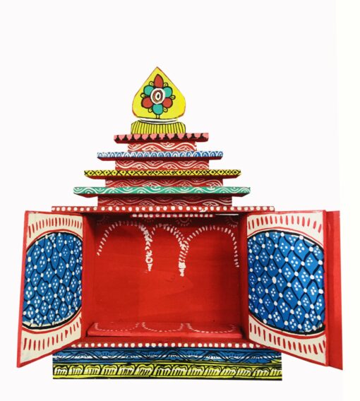 The complete temple of lord Jagannath pure wooden & divine neem wooden murti | Justkalinga.com.