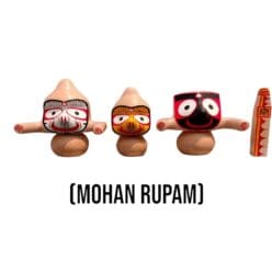 You can look at other "Mohan Rupam" versions offered by Just Kalinga (e.g., "Neem Wooden Shri Jagannath Mohan Rupam Edition 2") to see if there are any visible design variations in the pictures.