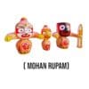 As before, contacting them is the best way to get the missing information. Use their contact form or social media (if they have any) to inquire about the price of the "Neem Wooden Shri Jagannath Mohan Rupam Khadi Neem Wooden Murti - 6 Inches"