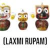 Alt text for the image can be - Hand-carved wooden sculpture of Jagannath Mahaprabhu, a Hindu deity