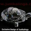 Super Quality Crystal Glass Turtle-Decrorative Show Piece. | Justkalinga.com.