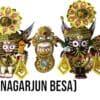 Nagarjuna Besha, a rare and unique attire for Lord Jagannath murtis.