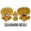 Handcrafted Gajanana Besha, commemorating Snana Yatra and symbolizing new beginnings and auspiciousness.