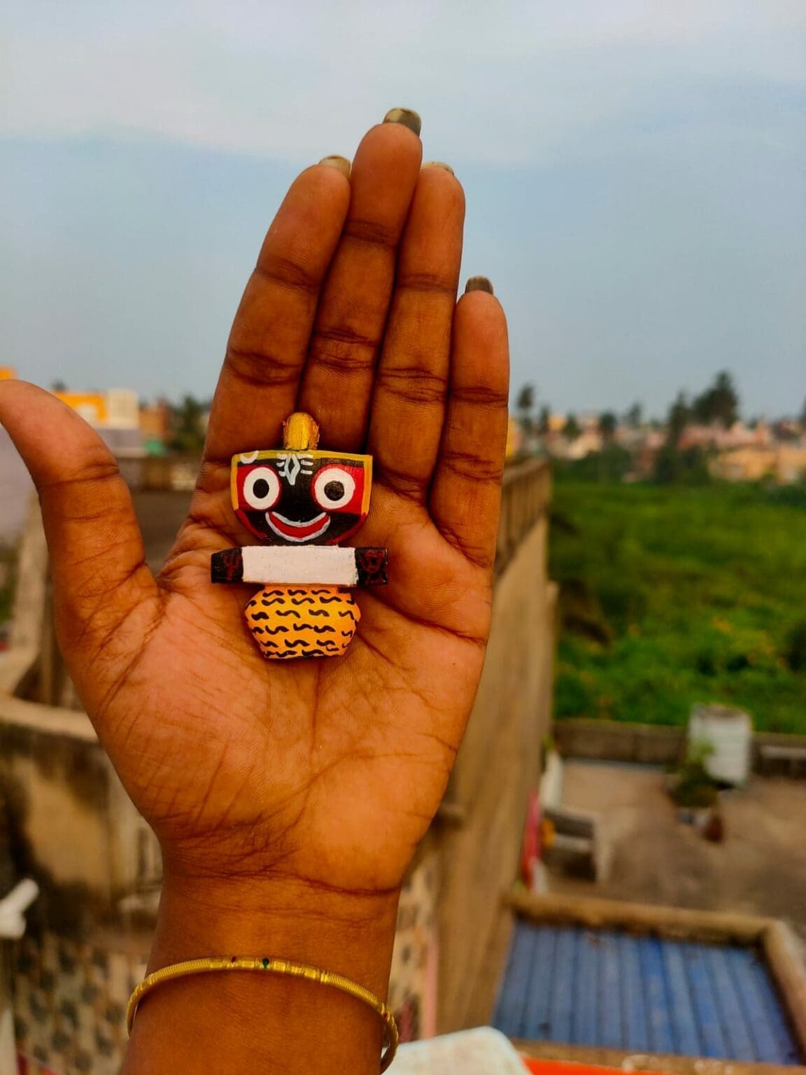Sambhu Jagannath Locket Spiritual Items from Jagannath Puri, Odia for