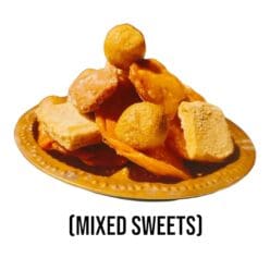 Mixed Khaja sweets, a variety of traditional treats from Shri Khetra Dham (Puri).