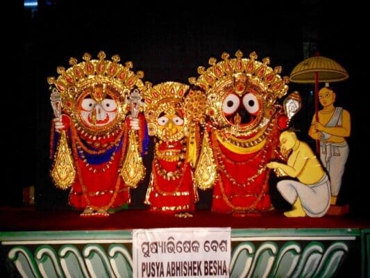 pushyabhisheka besha