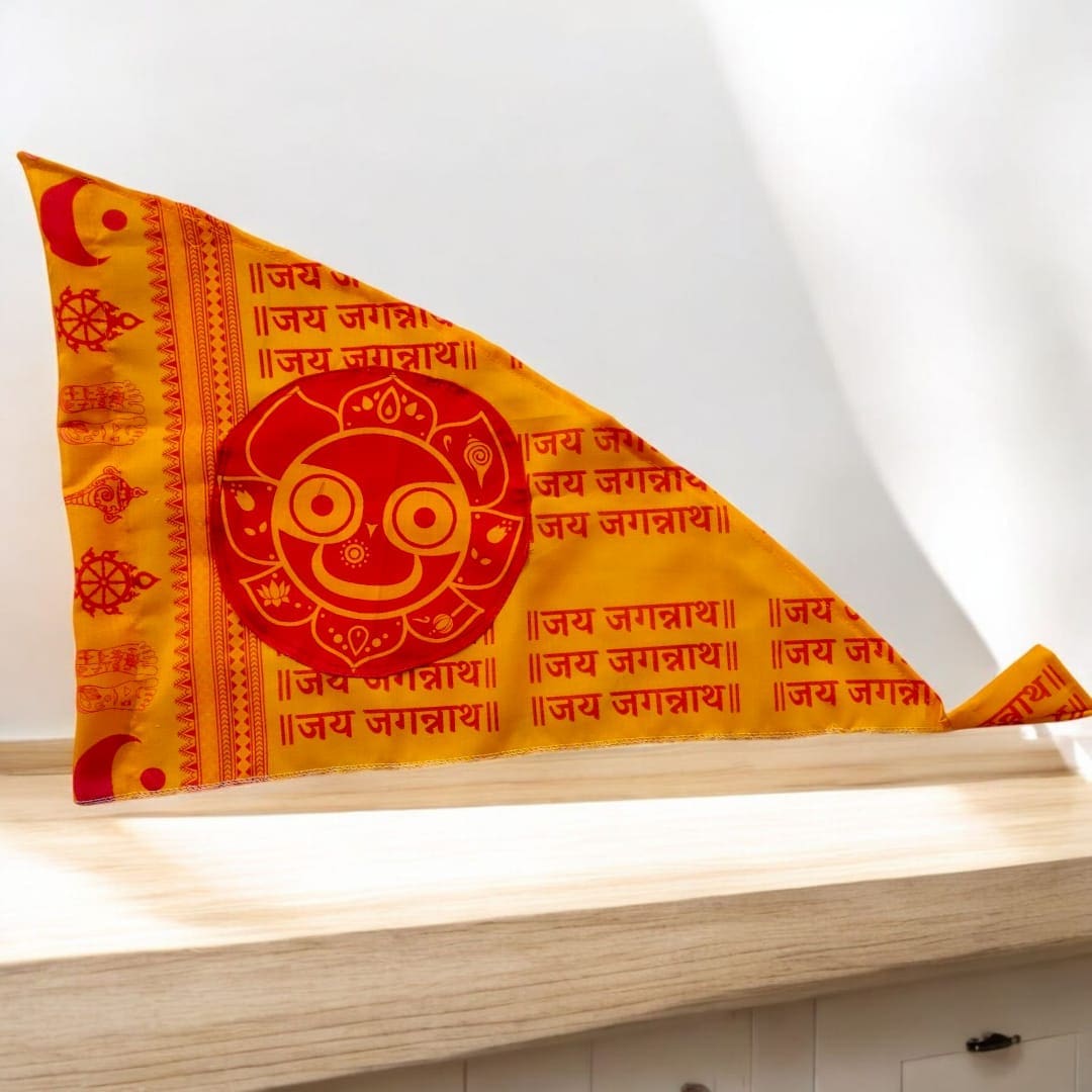 Shri Jagannath Flag: Fast Divine Puri Temple Bana
