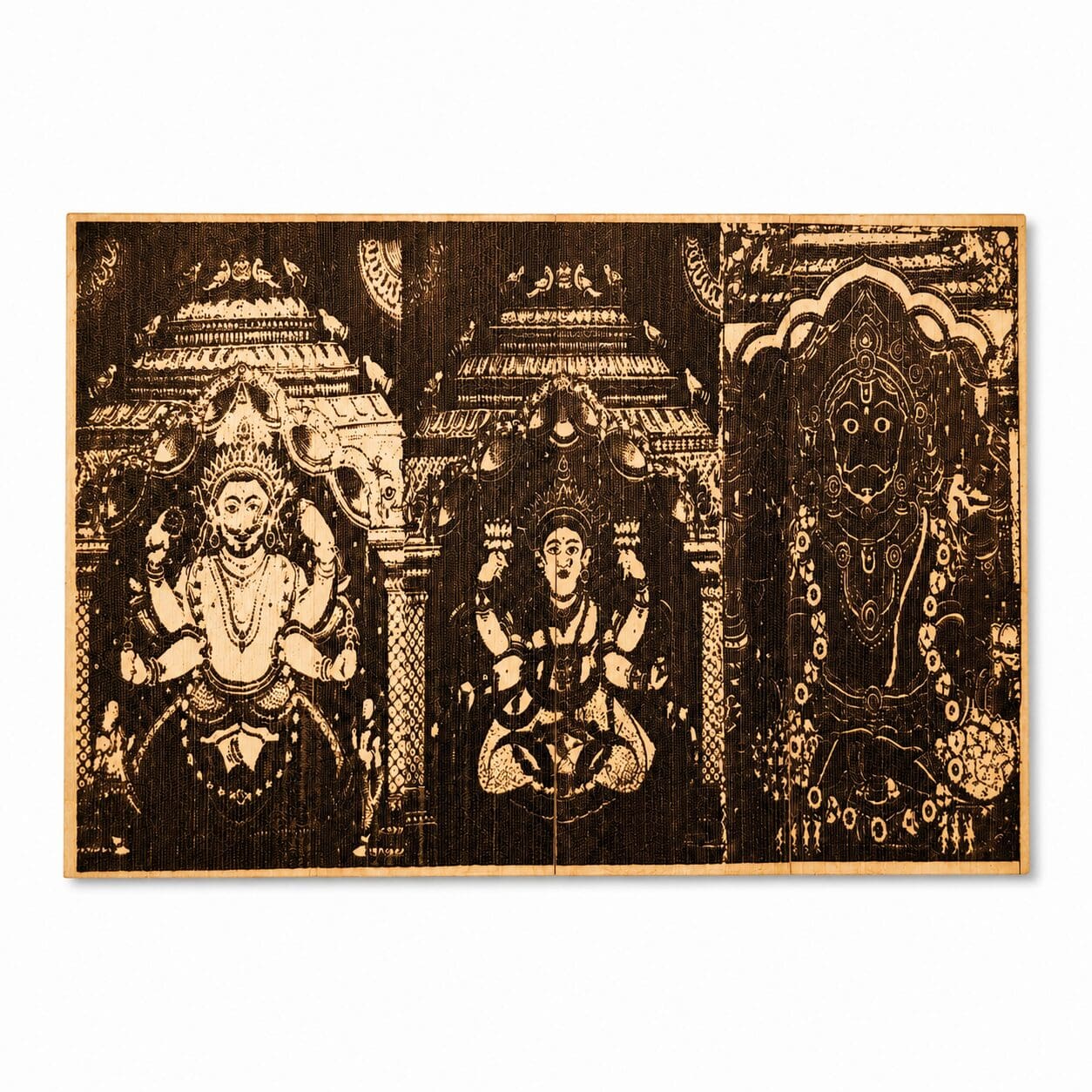 Palm Leaf Engraved Pati Dian